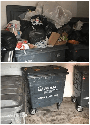 Commercial-waste-Sheffield-bins-before-and-after