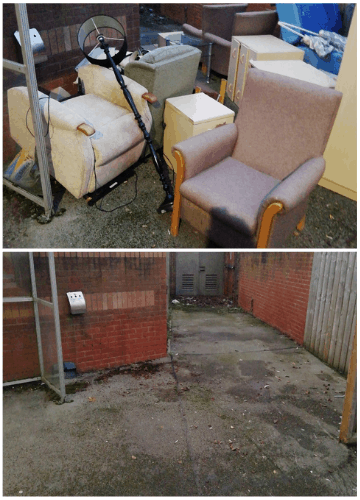garage-clearance-Sheffield-furniture-before-and-after