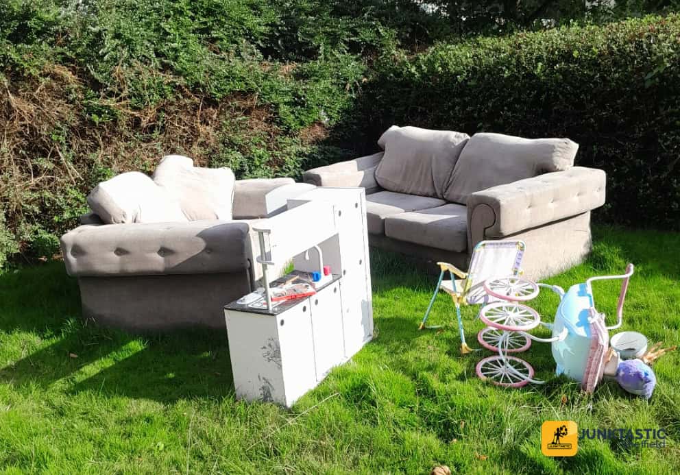 bulky-waste-and-furniture-collection-Dore-and-Totley-sofa-outside