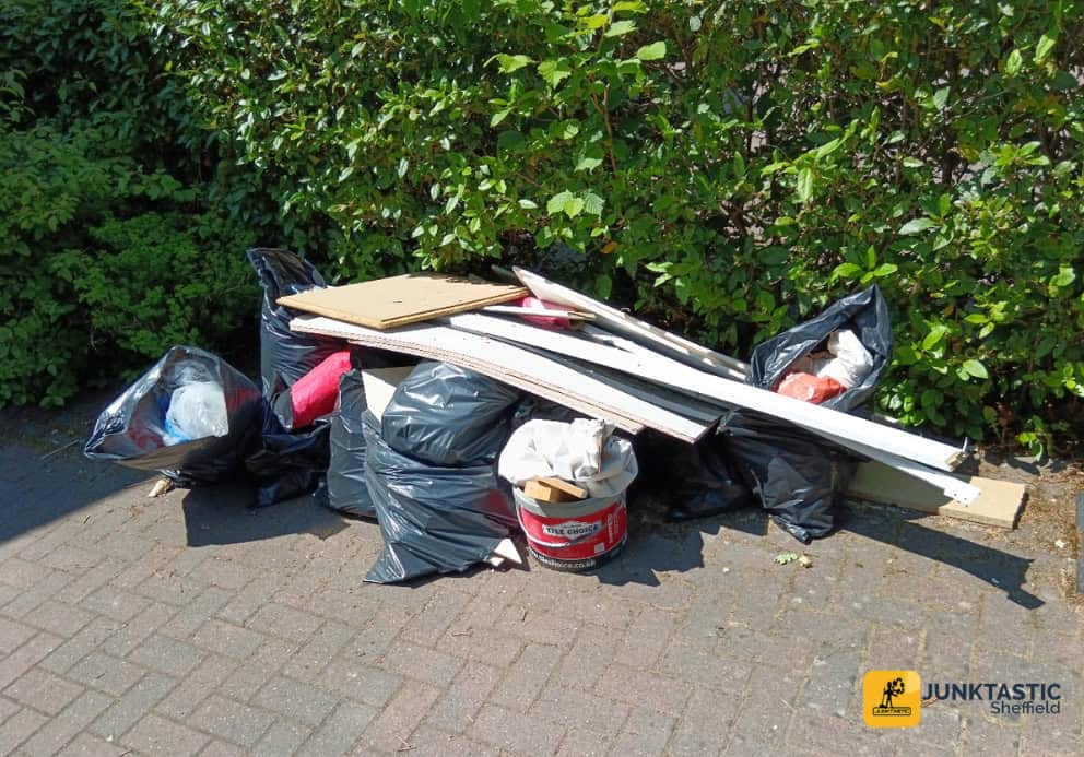 rubbish-removal-Firth Park-front-garden