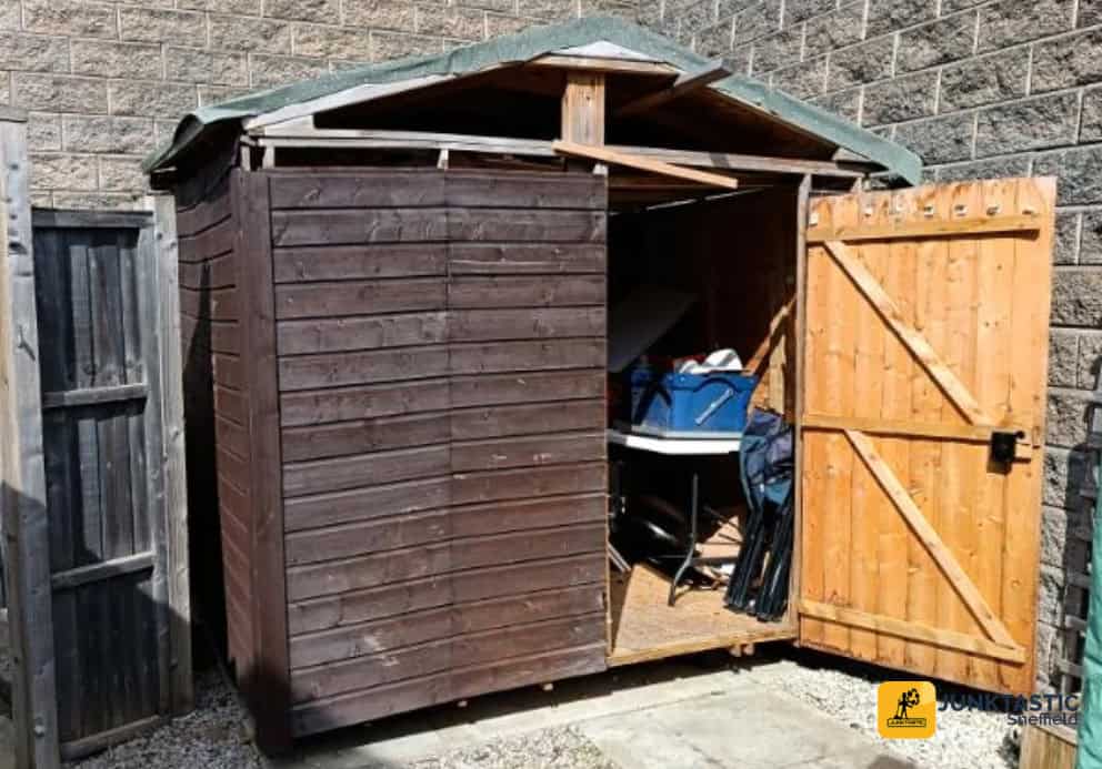 shed-removal-Sheffield-wood